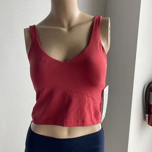 lululemon Red Align tank